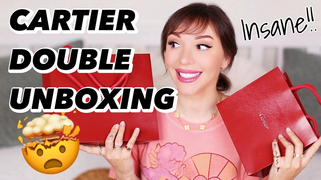 Cartier Juste Un Clou Earrings & Trinity Cushion Ring Unboxing + Review