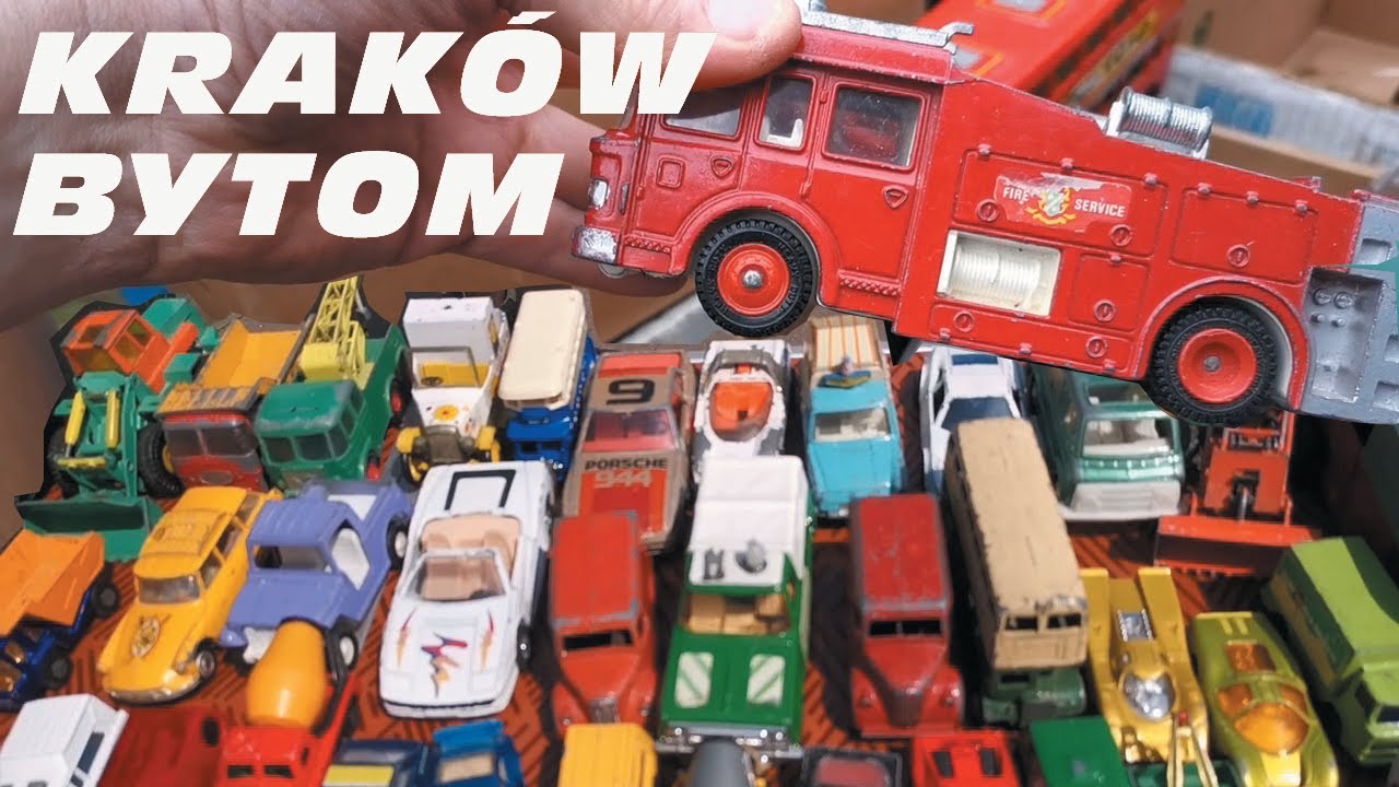 Летние покупки реставрационных литых моделей на блошиных рынках. Краков и Бытом.