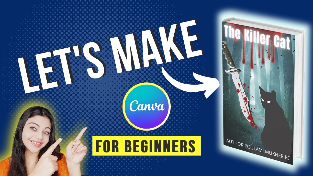 How To Make a 3D eBook Cover in CANVA For Free - Step by Step tutorial ...