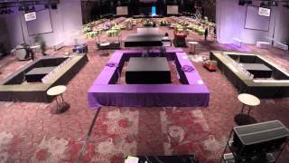 London Convention Centre Time Lapse of the 2015 Magical Winter Ball