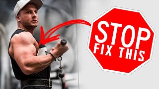 2 Reasons Why Your Biceps Arn't Growing (FIX THIS!)