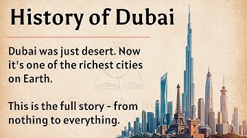 The Full Story of Dubai | Learn English Through Story Level 3🔥 | Graded Reader | Listening Practice