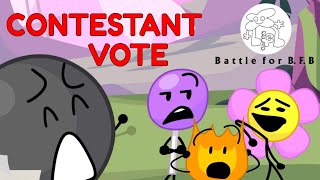 BFB Post-Split But It's A CONTESTANT Vote!