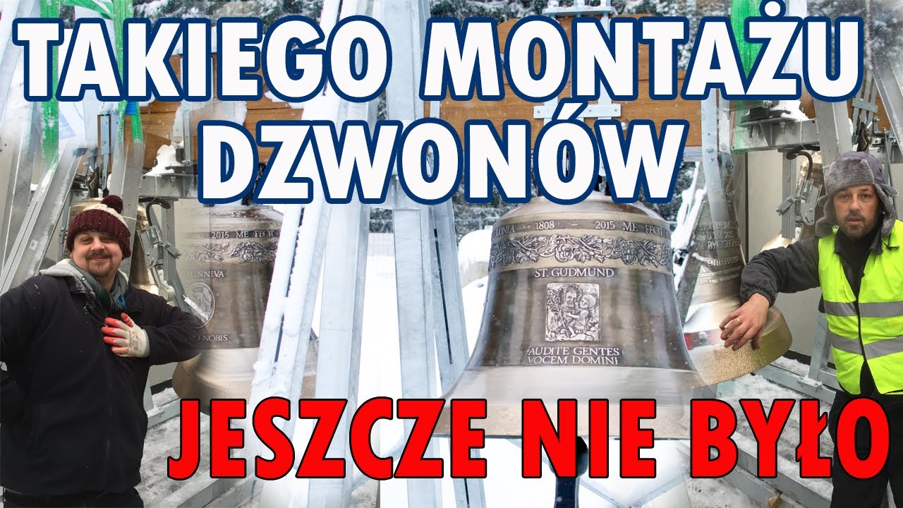 Nocny montaż dzwonów