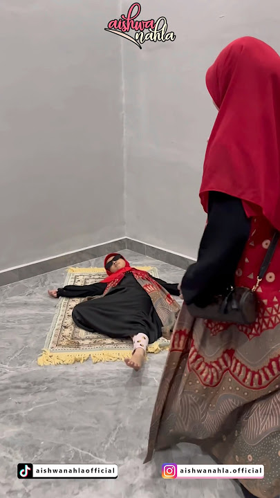 MAU BERANGKAT UMROH QEISYA TERBARING