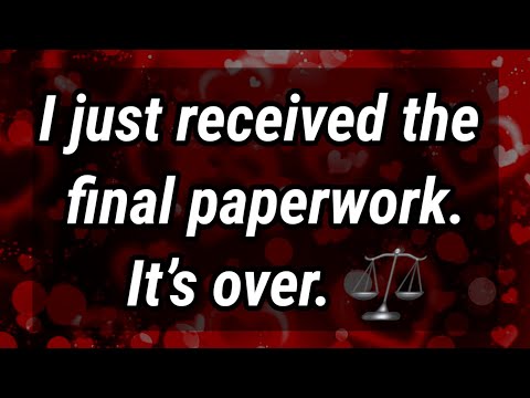 Dm To Df Love Letters I Just Received The Final Paperwork It S Over Loveletter 