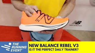 NEW BALANCE FUELCELL REBEL V3 REVIEW - Is it the Top Daily Trainer or Not l PUSH THE RUN