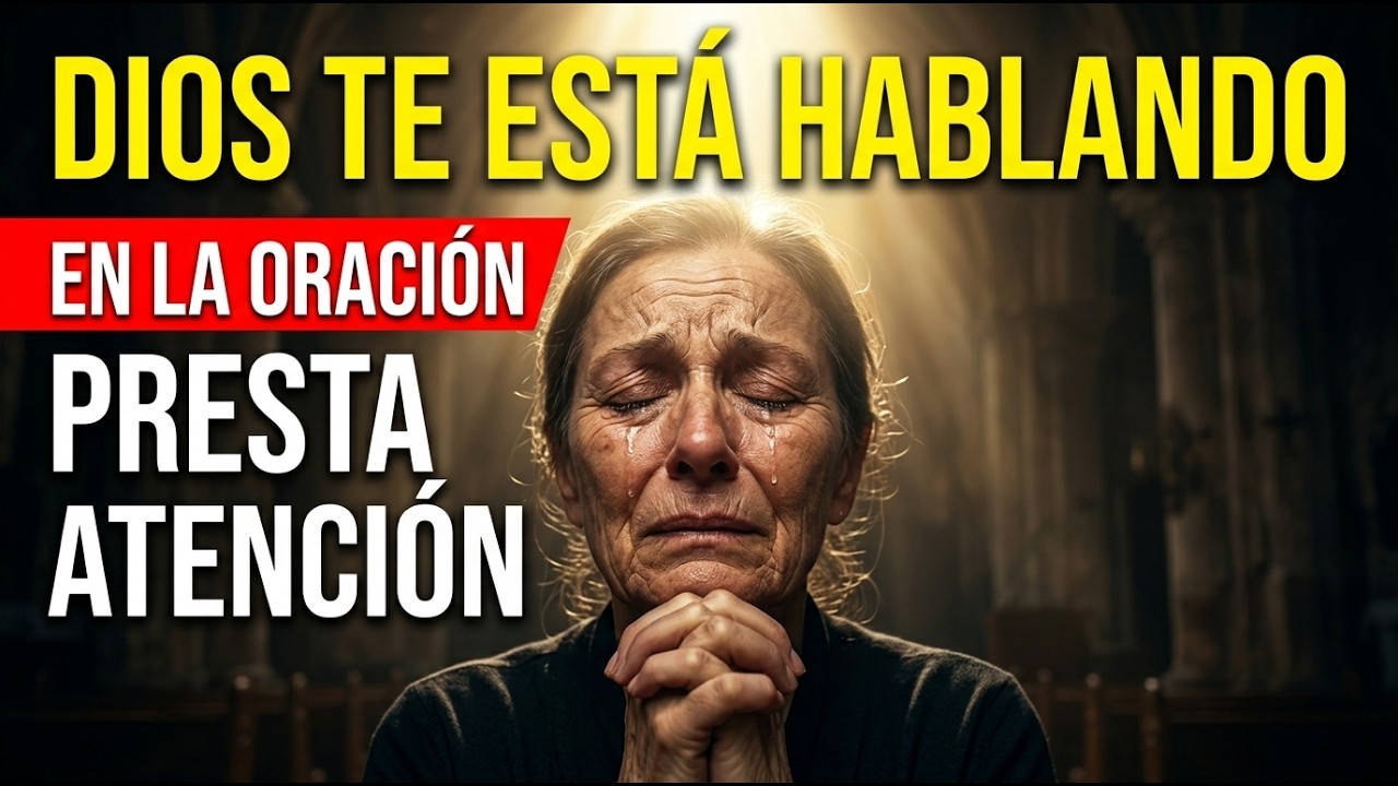 SI TE PASA ESTO EN LA ORACIÓN, DIOS TE ESTÁ HABLANDO NO IGNORES