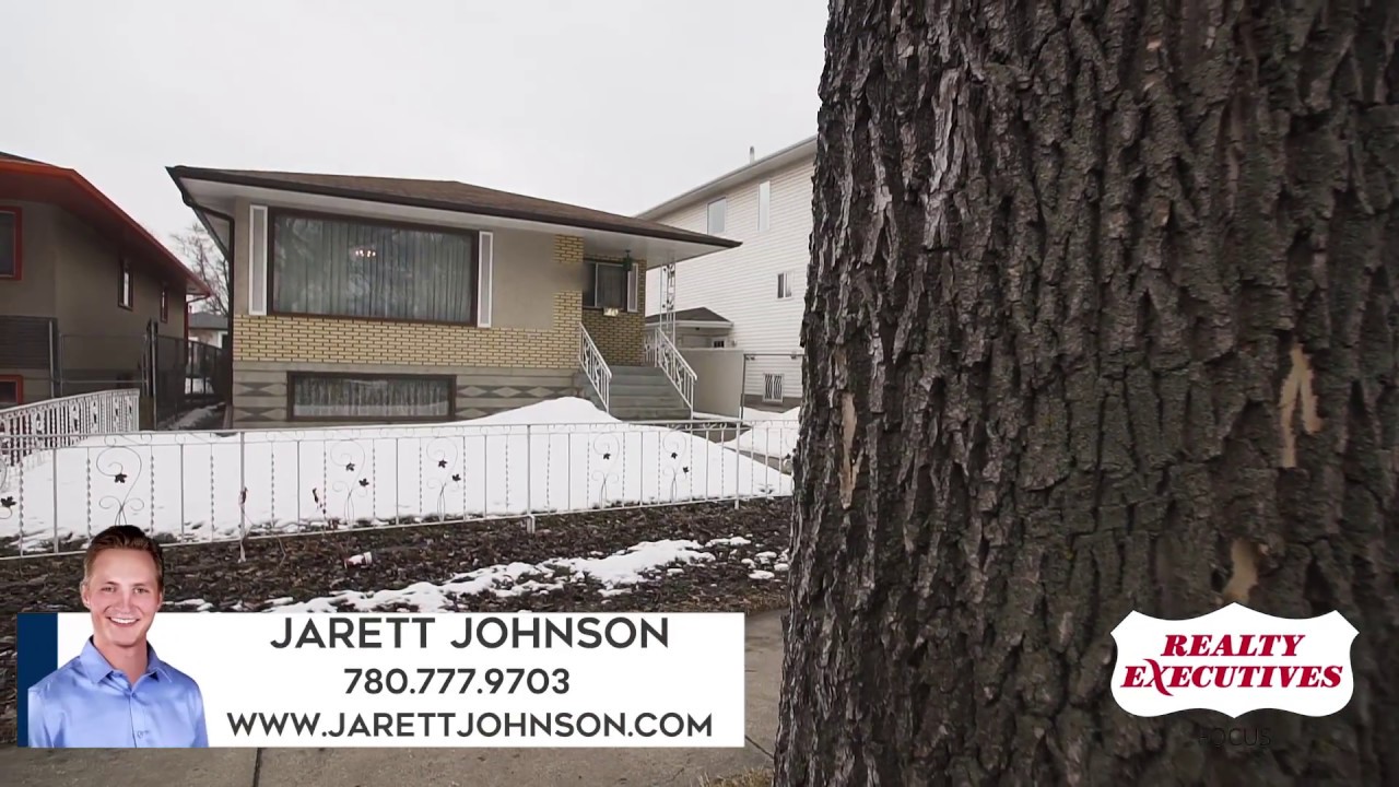 McCauley Bungalow Edmonton FOR SALE Jarett Johnson YouTube