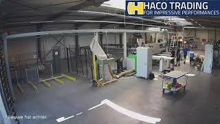 Installatie Biesse Winstore (Automatic Storing System) bij Coopman Interieur