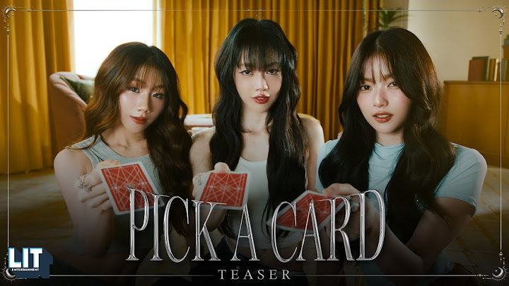 PiXXiE - Pick A Card | TEASER