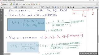2.3 Bracketing Methods False Position Method