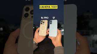 iPhone 16 pro vs iPhone 17 night mode camera test 🔥