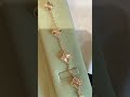 Custom Made Van Cleef Arpels Guilloche Bracelet 18K Real Gold For Men And Women