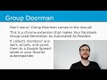 Group Doorman chrome extension