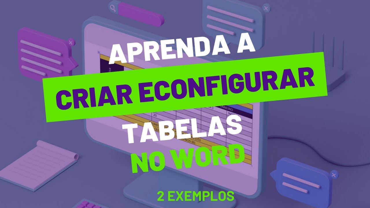 Como Criar Tabelas no Word 📊: Tutorial Passo a Passo para Iniciantes 🚀 ...