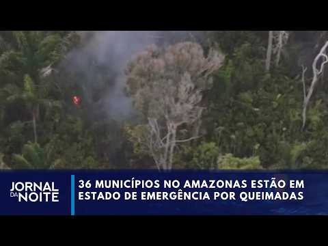 Amazon operation uses water trucks to refuel aircraft | Jornal da Band