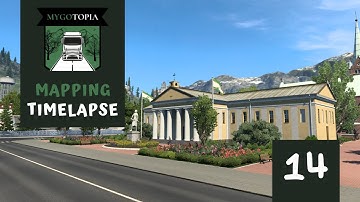 🔧⏩ [MAPPING TIMELAPSE] #14 | City hall and church in Two Rivers (MG)