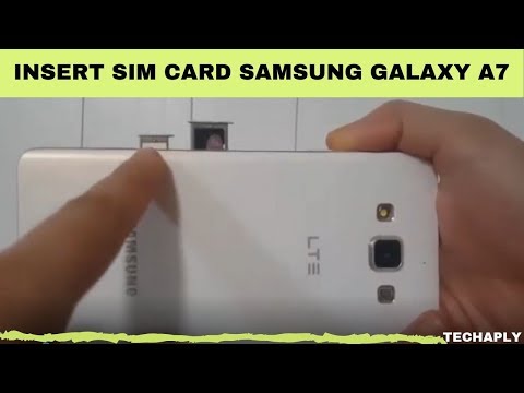 How to Remove Sim Card from Galaxy A7 in Less Than 1 Minute!!!