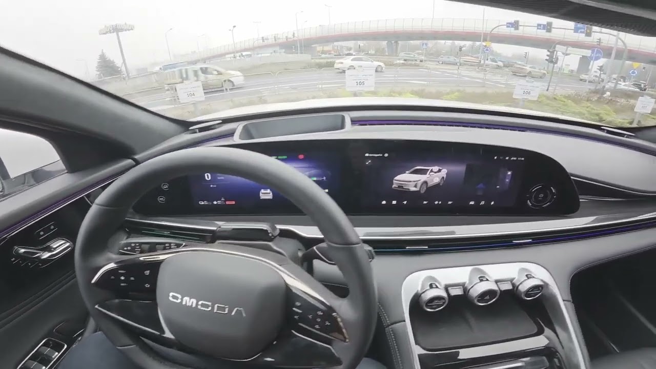 OMODA 9 – Cómo activar el modo Nieve (SNOW Drive Mode)