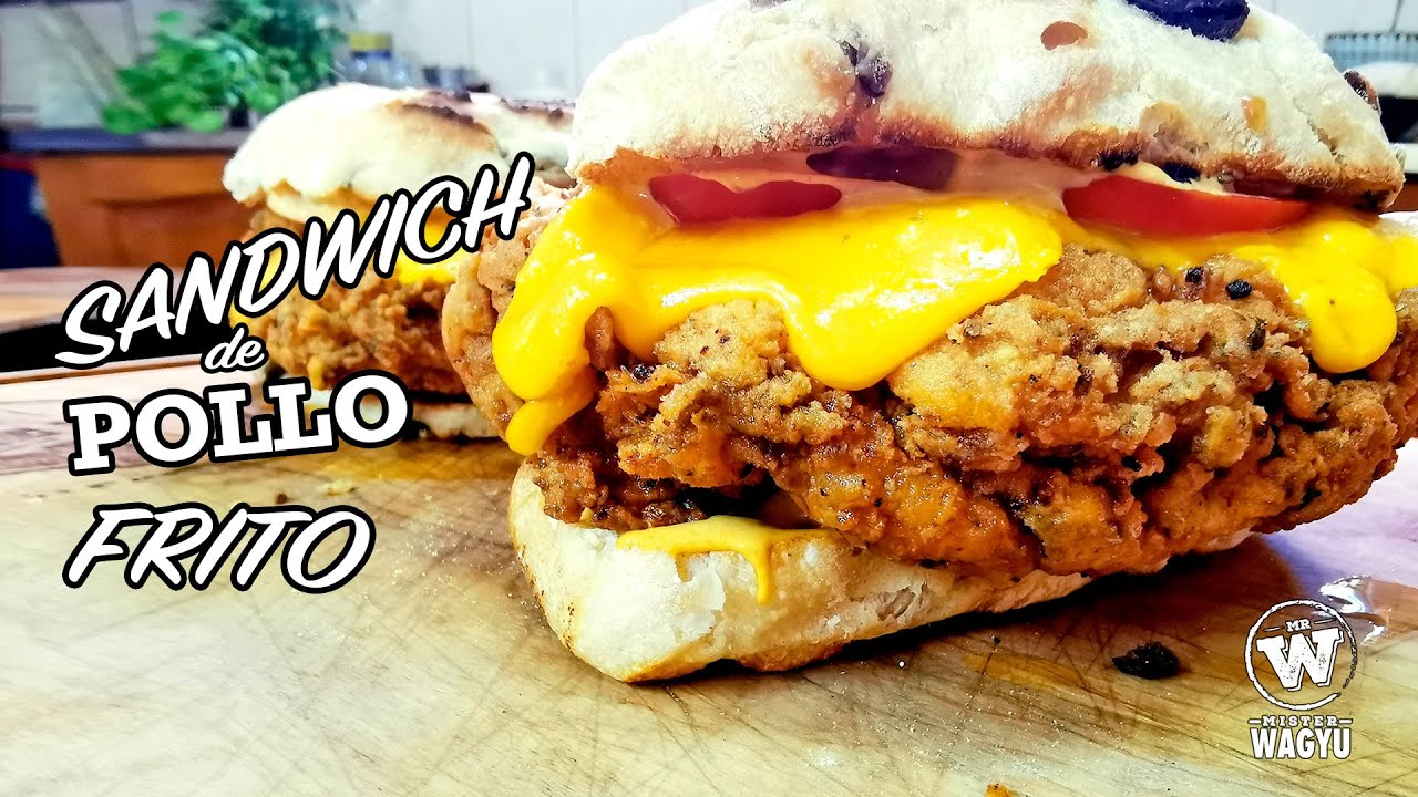 Sandwich de Pollo Frito - Mr. Wagyu