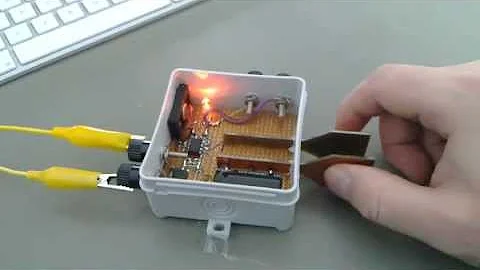 Capacitive Touch Sensor based CW Morse Key