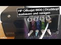 HP Officejet druckt keine oder falsche Farben – Druckkopf ausbauen und reinigen | How To | TUTORIAL