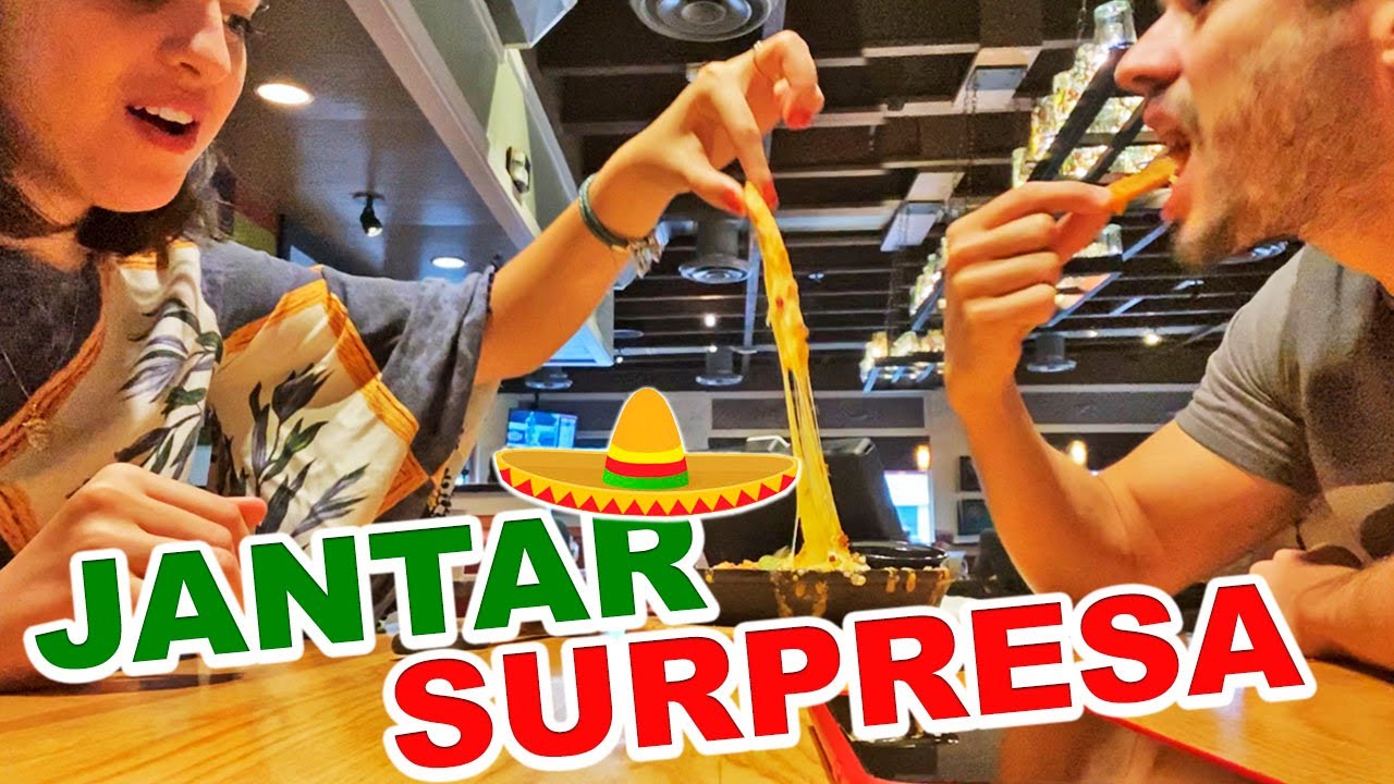 MEU MARIDO ME LEVOU PRA JANTAR EM UM LUGAR SURPRESA