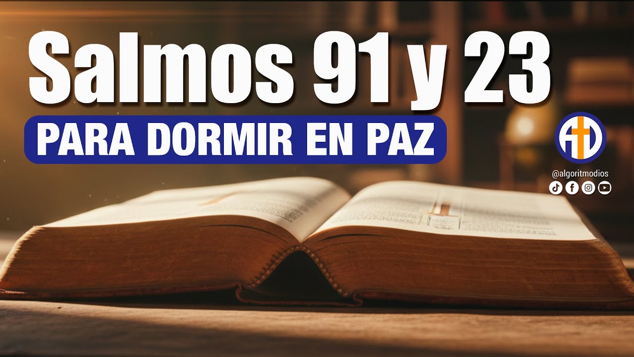 📖✝️Oración Poderosa para Dormir Profundo y Bajo la Protección de Dios | SALMO 91 Y 23 🌟