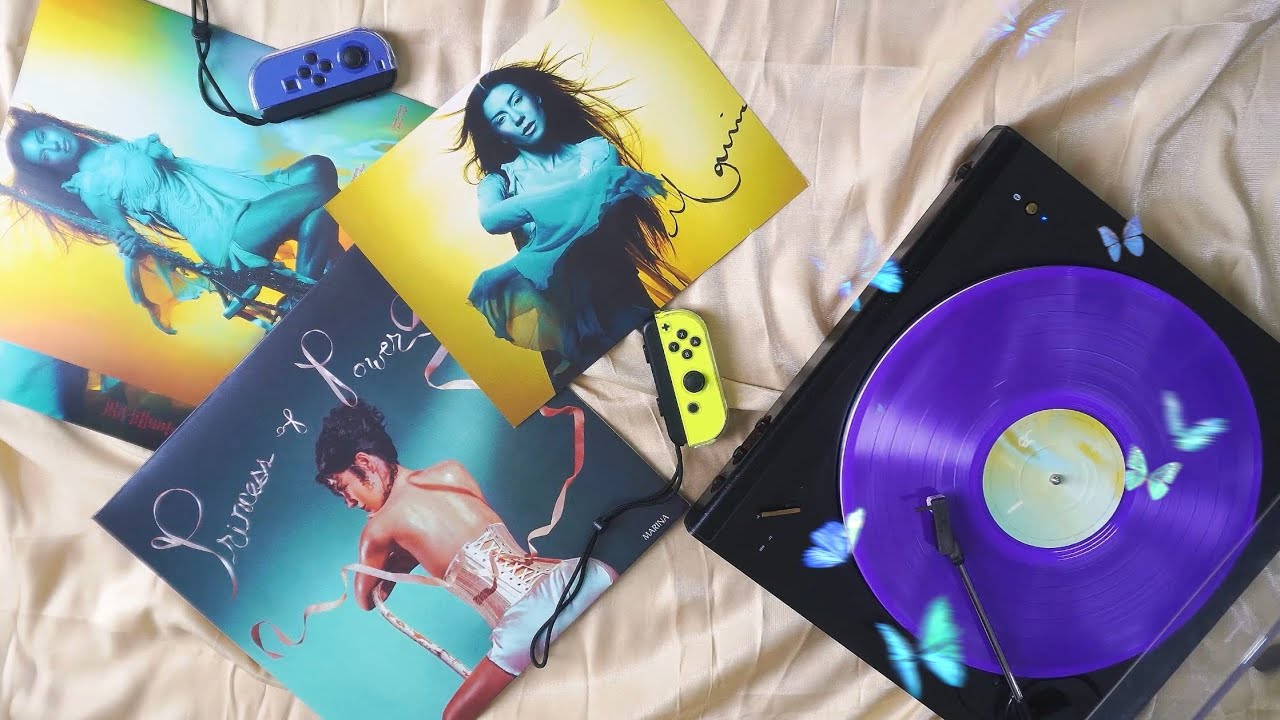 Marina - Princess of Power Purple dream edition translucent purple eco-record vinyl + signed EP.475