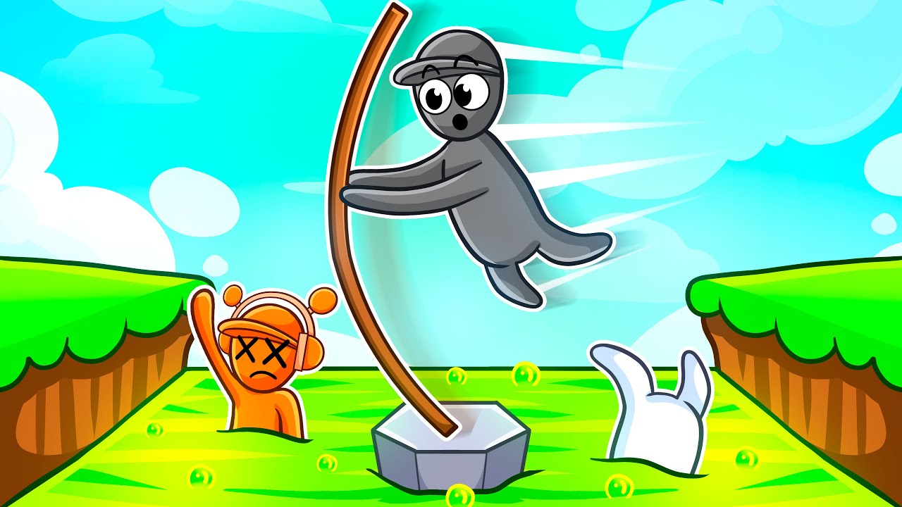 Sprunki сыграл в Human Fall Flat...