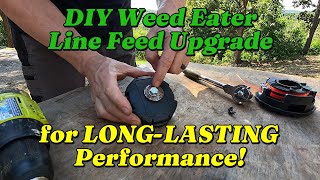 Ultimate DIY Weed Eater Line Feed Hack for UNSTOPPABLE Trimming!