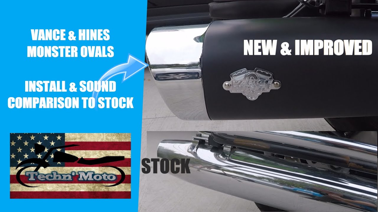 Vance & Hines Monster Ovals Install & Sound Test Best Sounding