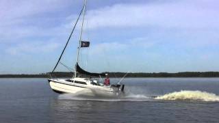 Macgregor 26X Running On Plane W Suzuki 90