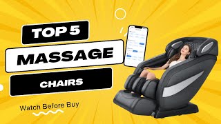 Best Massage Chairs | Top 5 Reviews [Buying Guide 2023]