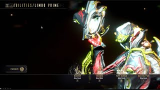 Warframe Question -Is LIMBO the problem OR Is IT The People Who Are The Issue?