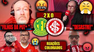 Reactions from Internacional fans - Mirassol 2x0 Internacional - Brazilian Championship 2026 - Ba...