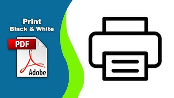 How to Print a Color PDF in Black and White Without Losing Quality using Adobe Acrobat Pro DC