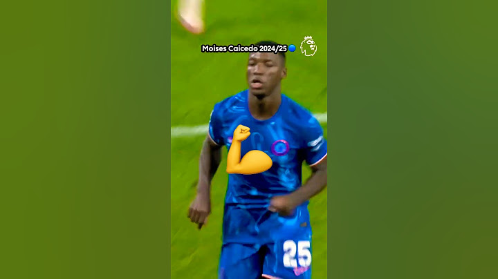 Moises Caicedo Is A Midfield GENERAL 😤