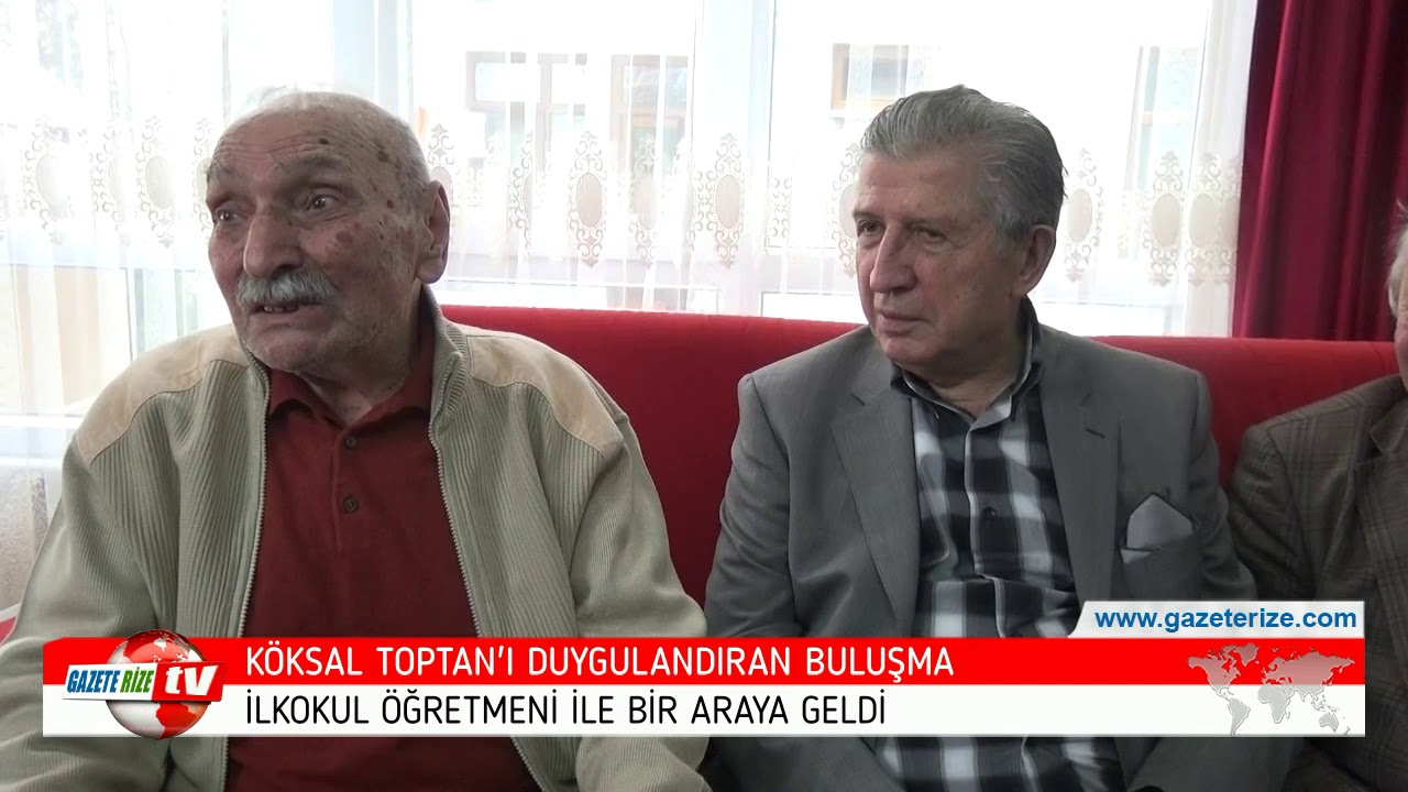 Köksal Toptan ilkokul öğretmenini ziyaret etti. - YouTube