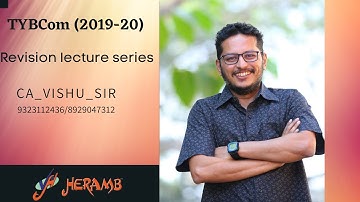 TYBcom Sem 6 - Underwriting of Shares (Revision lecture) by CA Vishwanathan Iyer