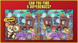 #21 🐭🔍 Can You Find 5 Differences? | Expert Challenge Edition 🔍🐭 | SpotHunt