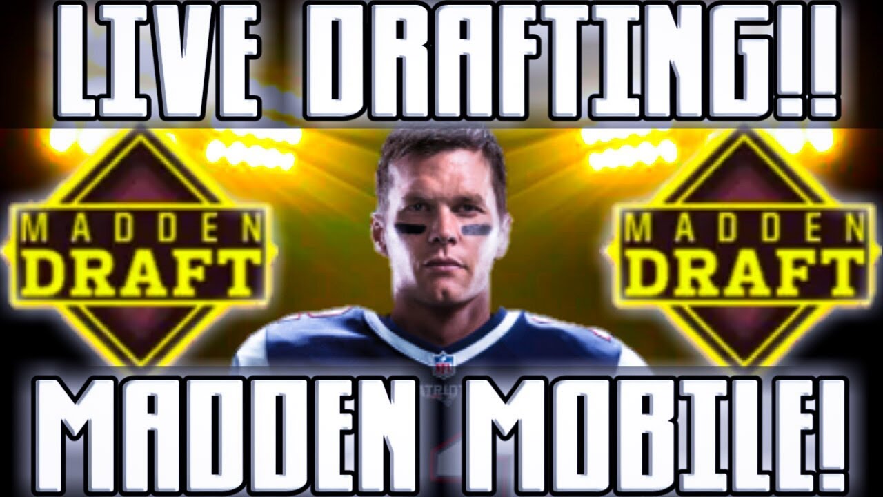 MADDEN MOBILE DRAFT LIVE! H2H, MADDEN MOBILE 18 & H2H! MADDEN MOBILE EASTER!