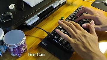 Eva vs Poron Foam vs Tapemod Comparison