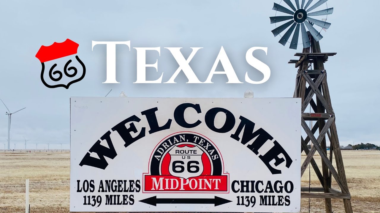Route 66 Texas: Start to Finish - YouTube