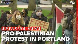 Breaking Coverage: Pro-Palestinian protesters occupy Portland State University's library