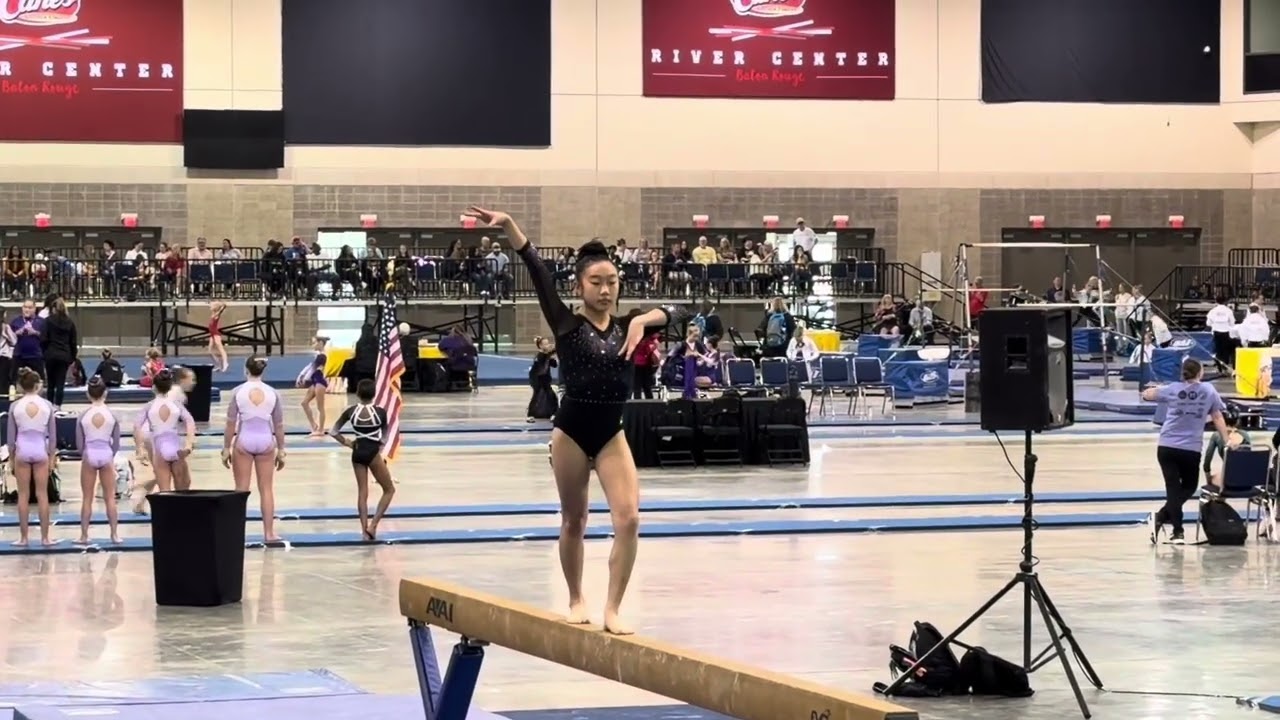 Gymnastics level 6 - Purple and Gold Classic 2026 in Baton Rouge, Louisiana 