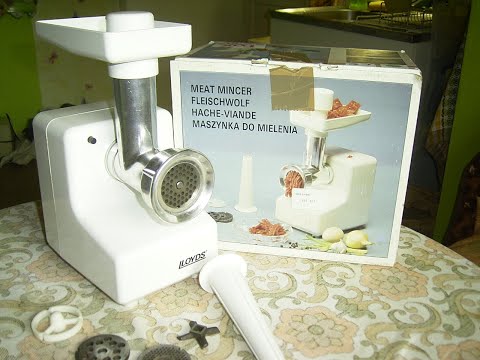 Functional testing Meat grinder Zelmer Typ 586 LOYDS Part 1