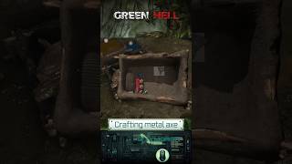 Stop Using Stone! Craft the IRON AXE Now 🪓 | Green Hell #greenhell #survival