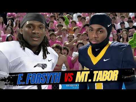 #5 East Forsyth (NC) vs. #8 Mount Tabor (NC) Big Rivalry Game in North Carolina 4A Football